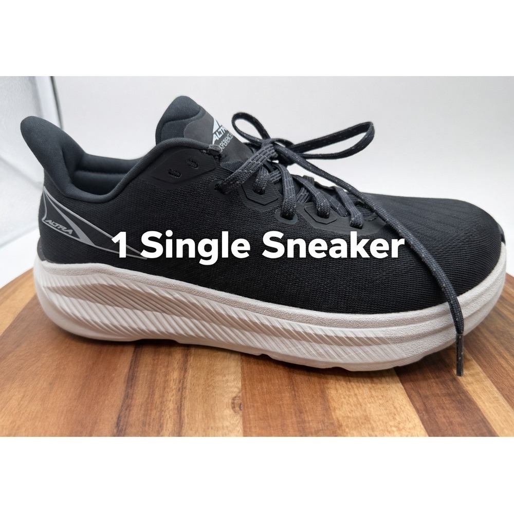 Single Right Sneaker Altra Experience Form Black White  0426
